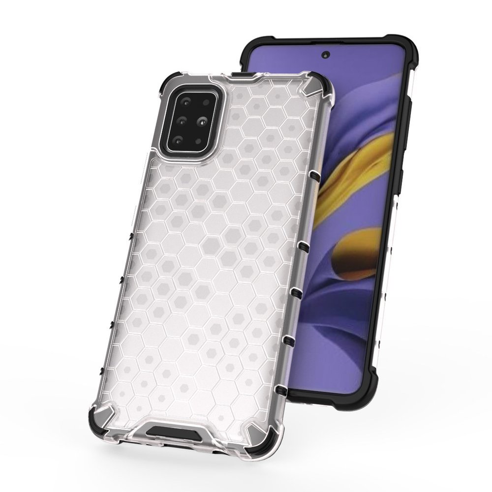 Pokrowiec pancerny Honeycomb prze�roczysty Samsung Galaxy S20 Plus / 7