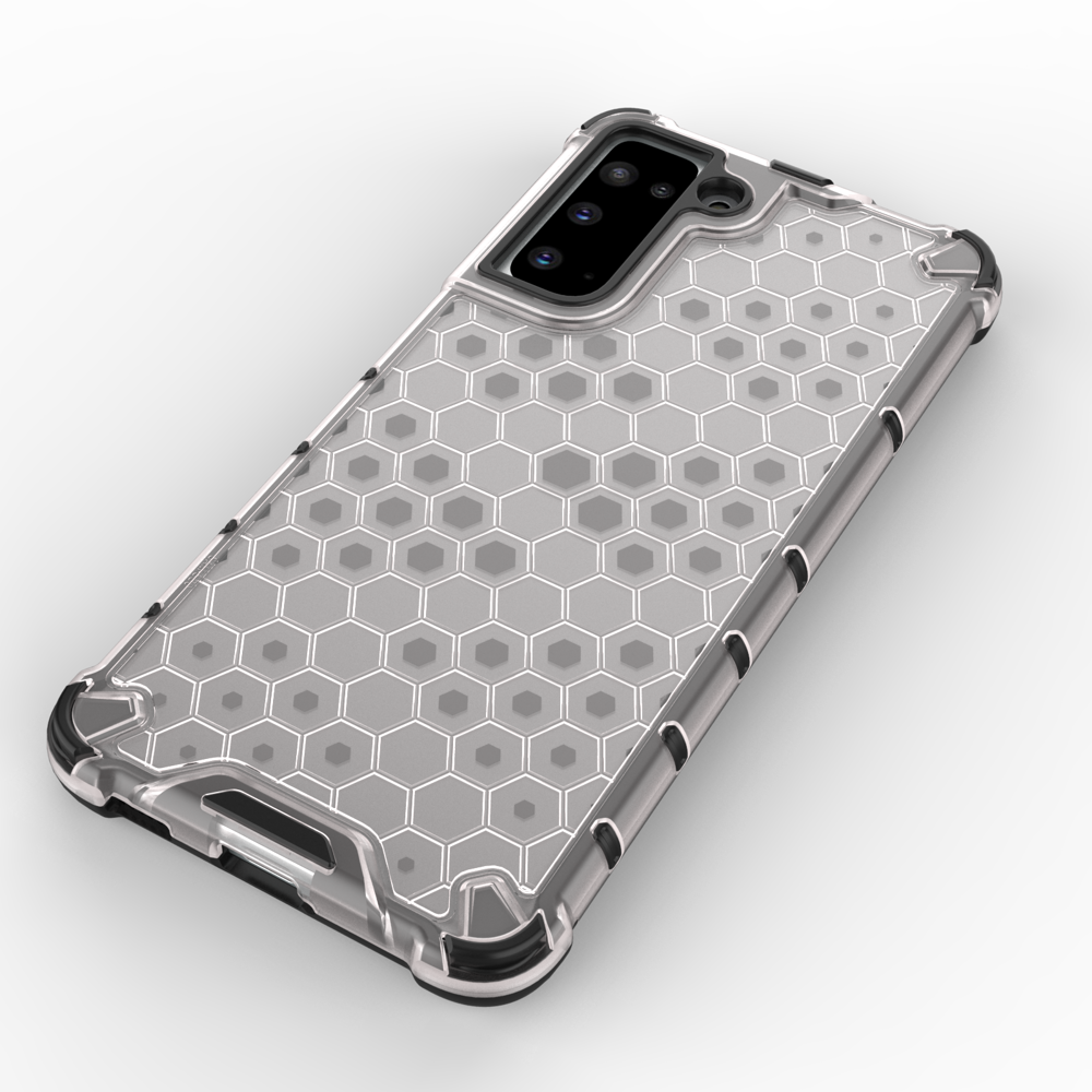 Pokrowiec pancerny Honeycomb przeroczysty Samsung Galaxy S21 5G / 4