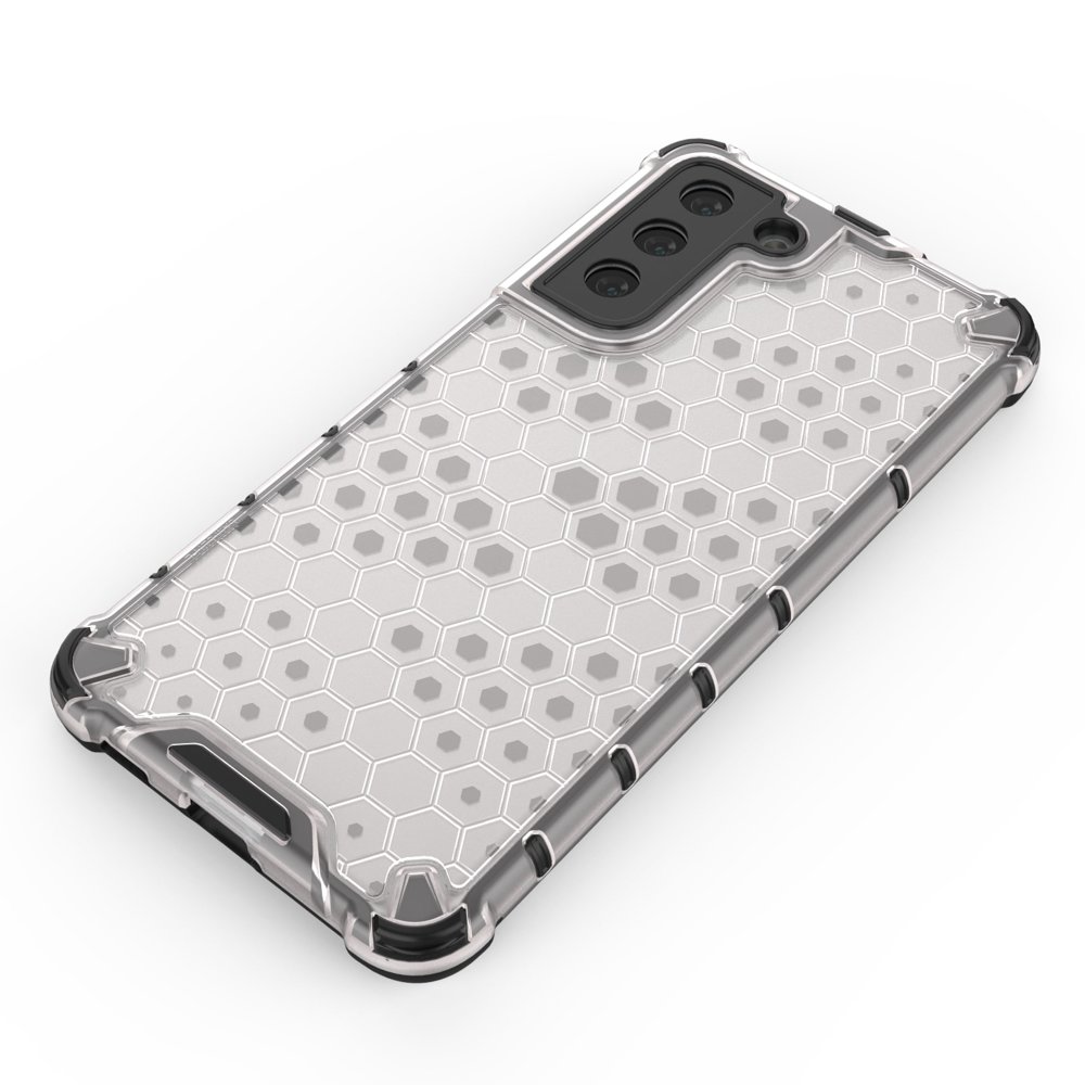 Pokrowiec pancerny Honeycomb przeroczysty Samsung Galaxy S21 FE 5G / 4