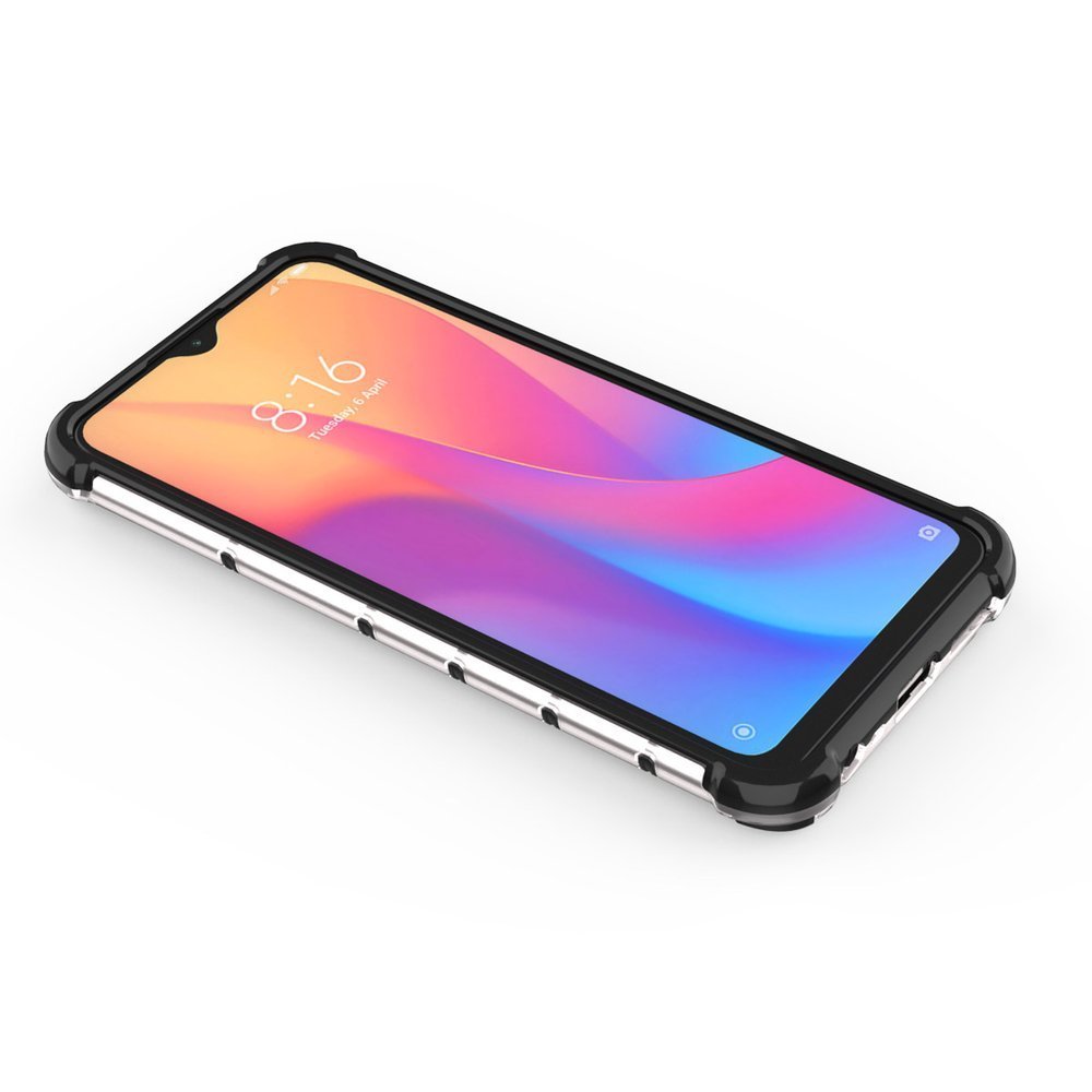 Pokrowiec pancerny Honeycomb prze�roczysty Xiaomi Redmi 8 / 6