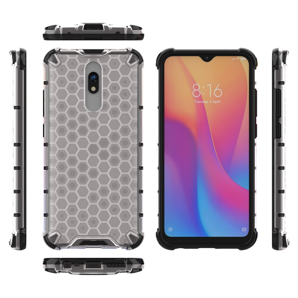Pokrowiec pancerny Honeycomb prze�roczysty Xiaomi Redmi 8A / 12
