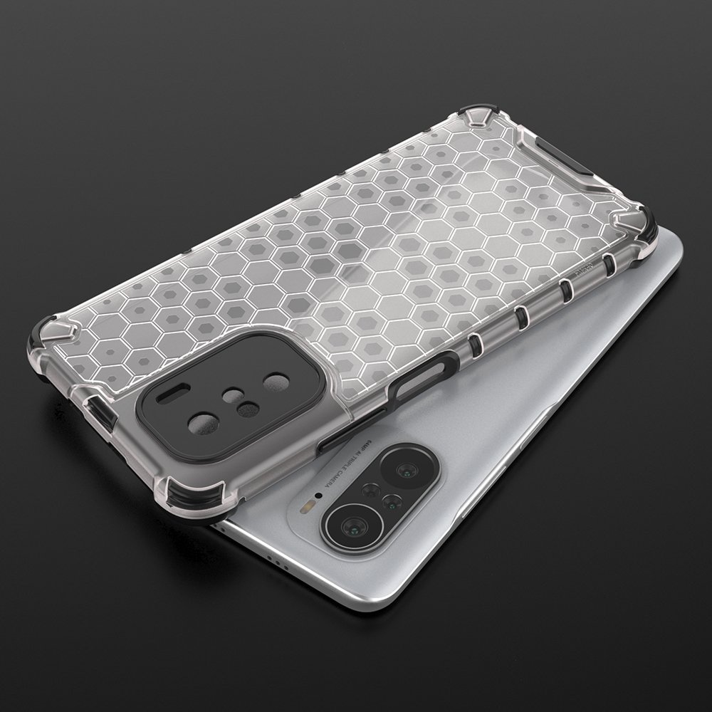 Pokrowiec pancerny Honeycomb przeroczysty Xiaomi Redmi K40 / 7
