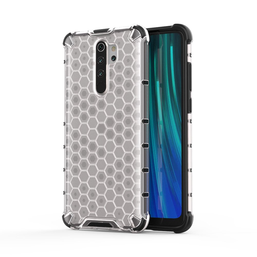 Pokrowiec pancerny Honeycomb przeźroczysty Xiaomi Redmi Note 8 Pro Pokrowiec pancerny Honeycomb przeźroczysty Xiaomi Redmi Note 8 Pro