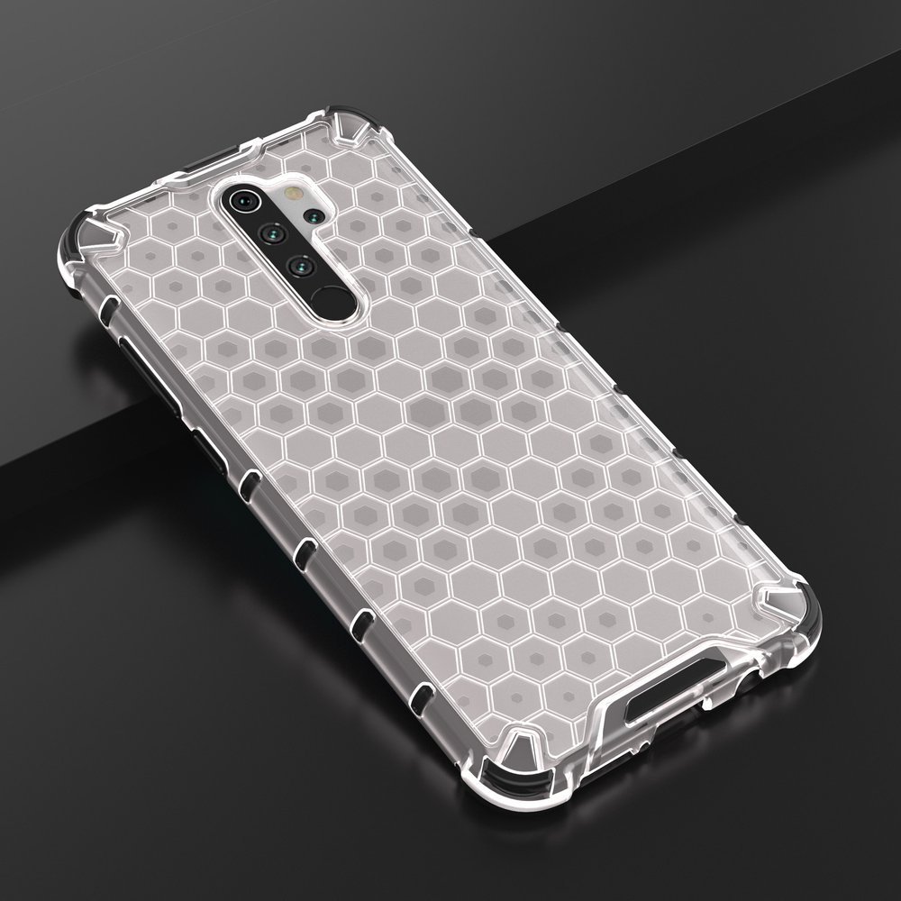 Pokrowiec pancerny Honeycomb przeroczysty Xiaomi Redmi Note 8 Pro / 12