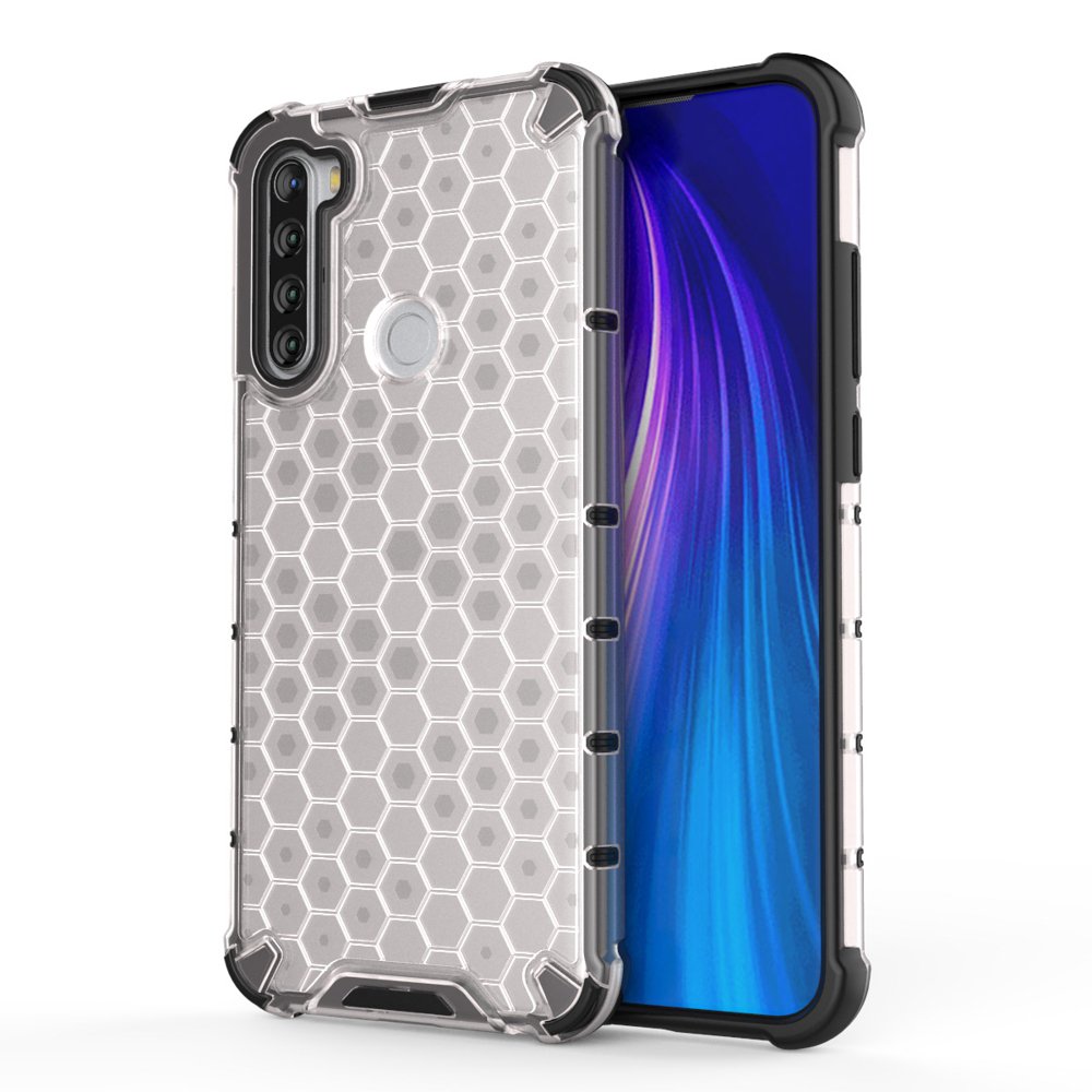 Pokrowiec pancerny Honeycomb prze�roczysty Xiaomi Redmi Note 8T