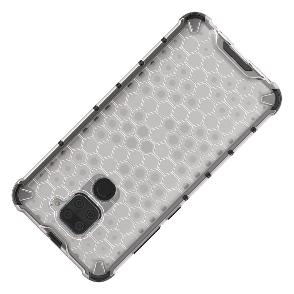 Pokrowiec pancerny Honeycomb przeroczysty Xiaomi Redmi Note 9 / 5