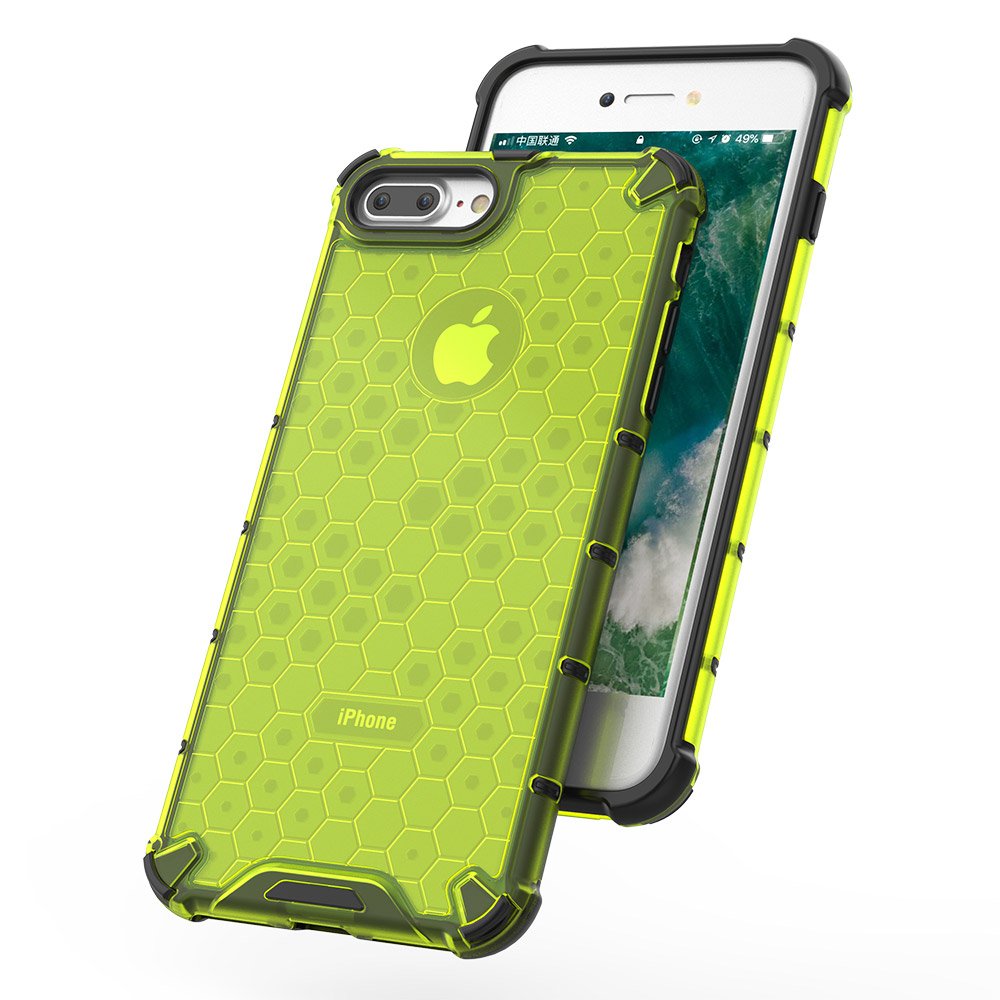 Pokrowiec pancerny Honeycomb zielony Apple iPhone 7 Plus / 5