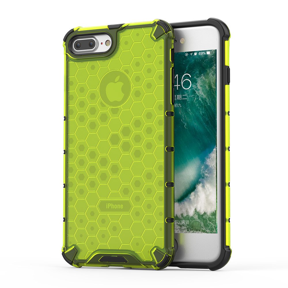 Pokrowiec pancerny Honeycomb zielony Apple iPhone 8 Plus