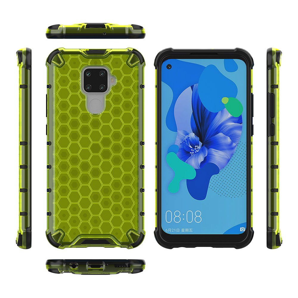 Pokrowiec pancerny Honeycomb zielony Huawei Mate 30 Lite / 5