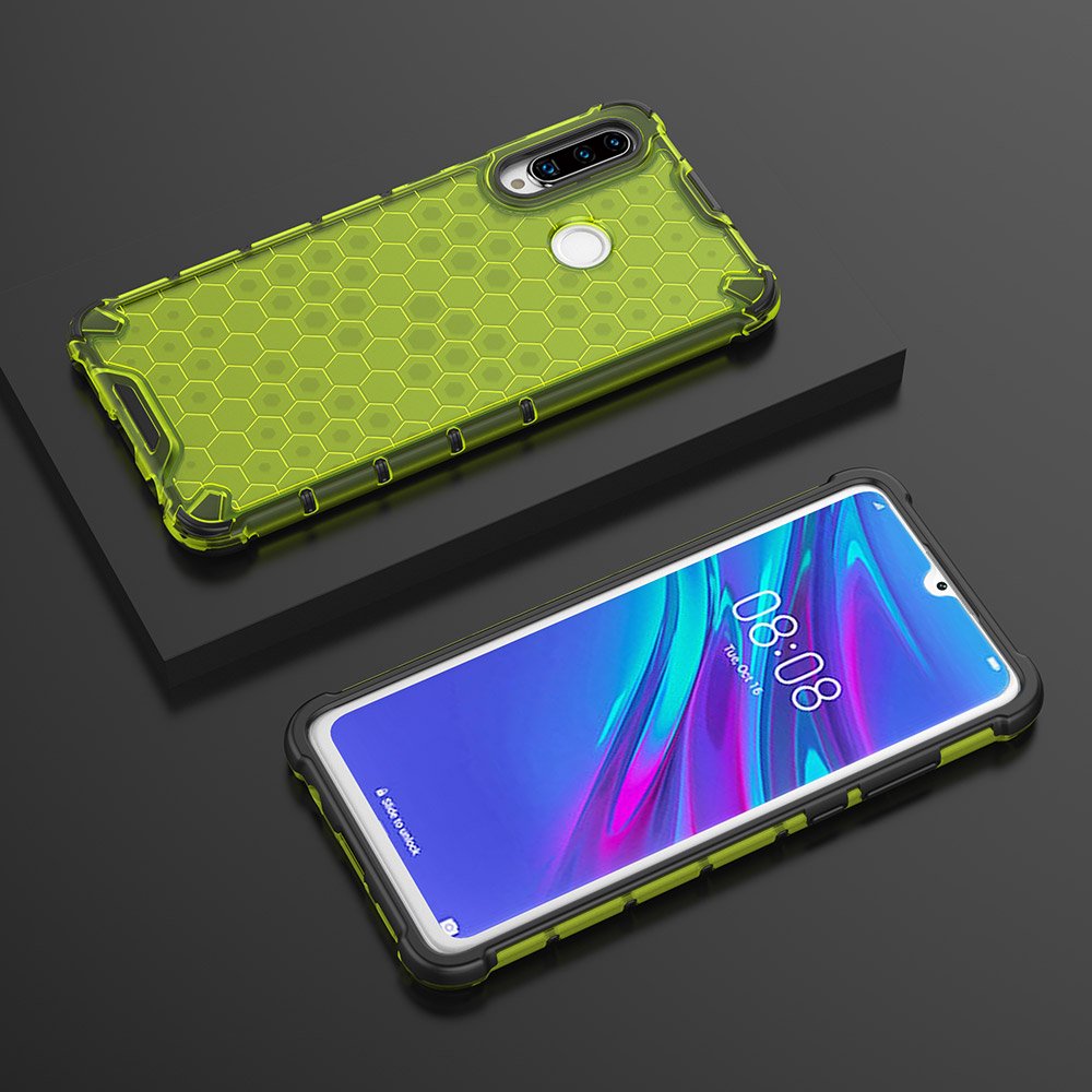 Pokrowiec pancerny Honeycomb zielony Huawei P30 Lite / 9