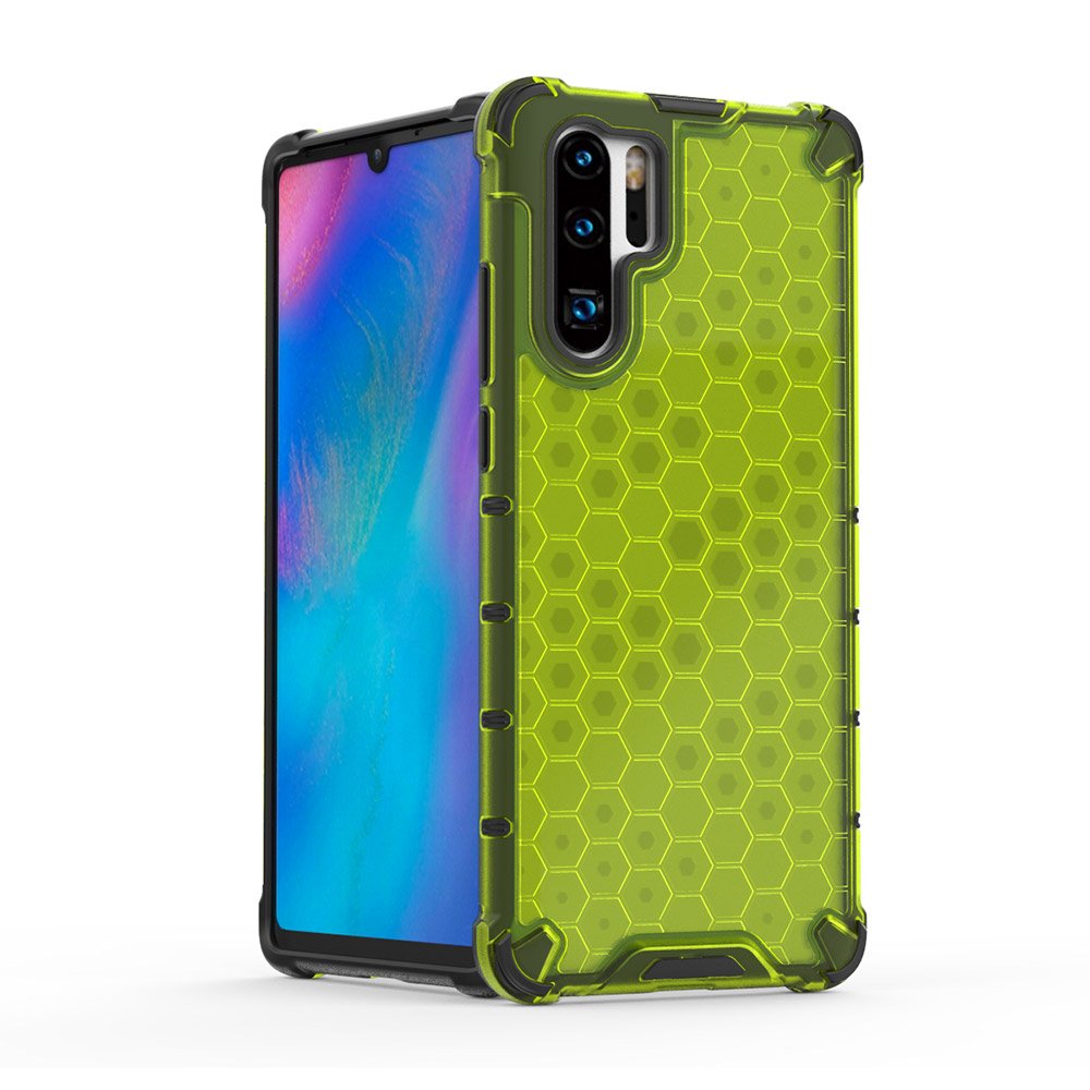 Pokrowiec pancerny Honeycomb zielony Huawei P30 Pro / 4 Pokrowiec pancerny Honeycomb zielony Huawei P30 Pro / 4