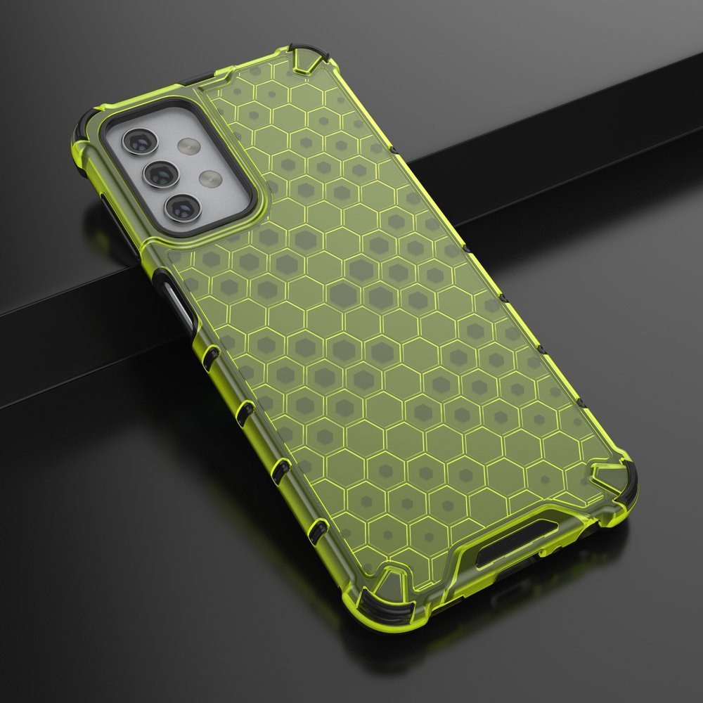 Pokrowiec pancerny Honeycomb zielony Samsung A32 5G / 4