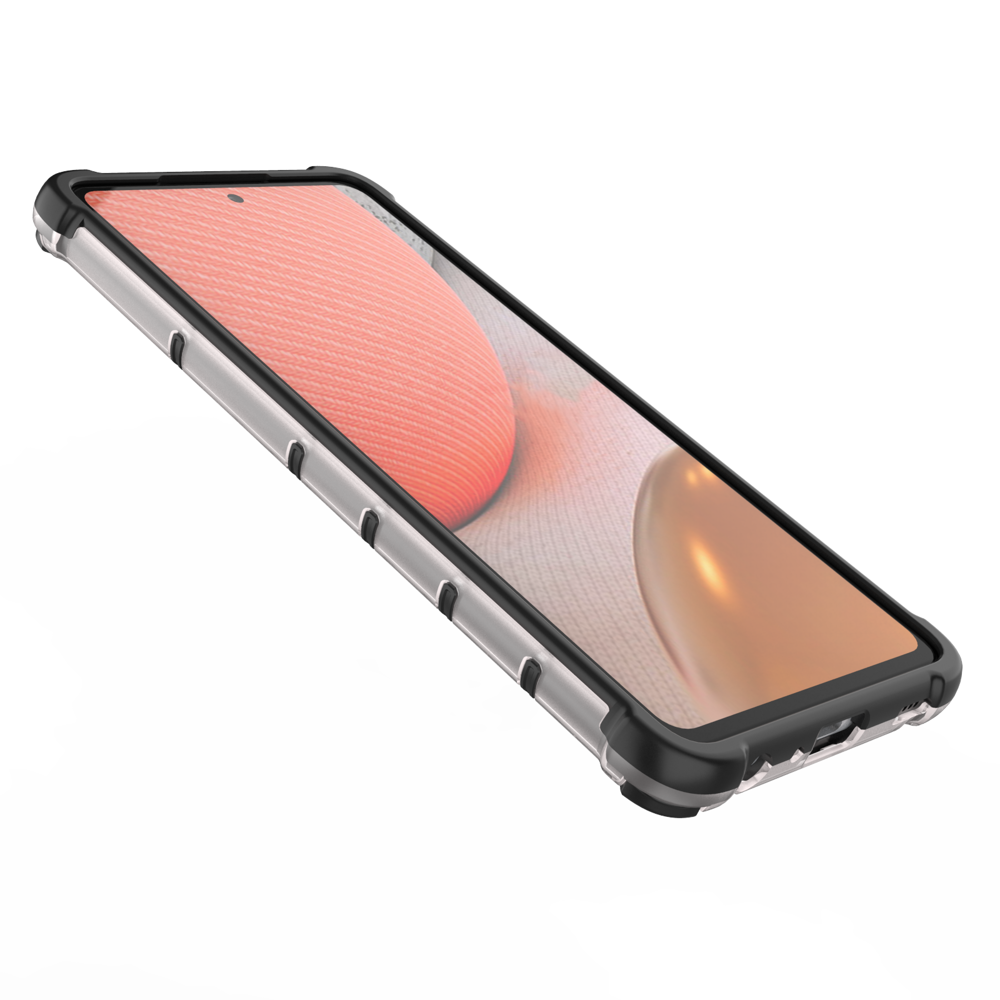 Pokrowiec pancerny Honeycomb zielony Samsung Galaxy A72 4G / 10 Pokrowiec pancerny Honeycomb zielony Samsung Galaxy A72 4G / 10