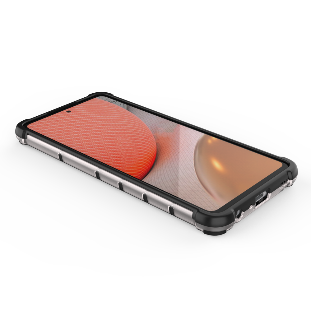 Pokrowiec pancerny Honeycomb zielony Samsung Galaxy A72 4G / 11 Pokrowiec pancerny Honeycomb zielony Samsung Galaxy A72 4G / 11