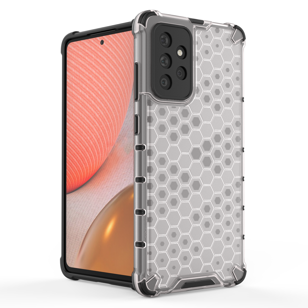 Pokrowiec pancerny Honeycomb zielony Samsung Galaxy A72 4G / 2 Pokrowiec pancerny Honeycomb zielony Samsung Galaxy A72 4G / 2