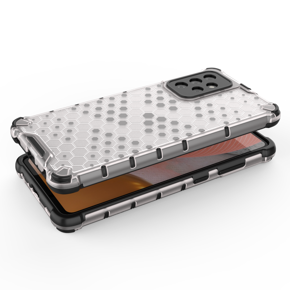 Pokrowiec pancerny Honeycomb zielony Samsung Galaxy A72 4G / 3 Pokrowiec pancerny Honeycomb zielony Samsung Galaxy A72 4G / 3