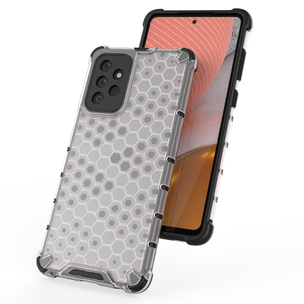 Pokrowiec pancerny Honeycomb zielony Samsung Galaxy A72 4G / 6 Pokrowiec pancerny Honeycomb zielony Samsung Galaxy A72 4G / 6