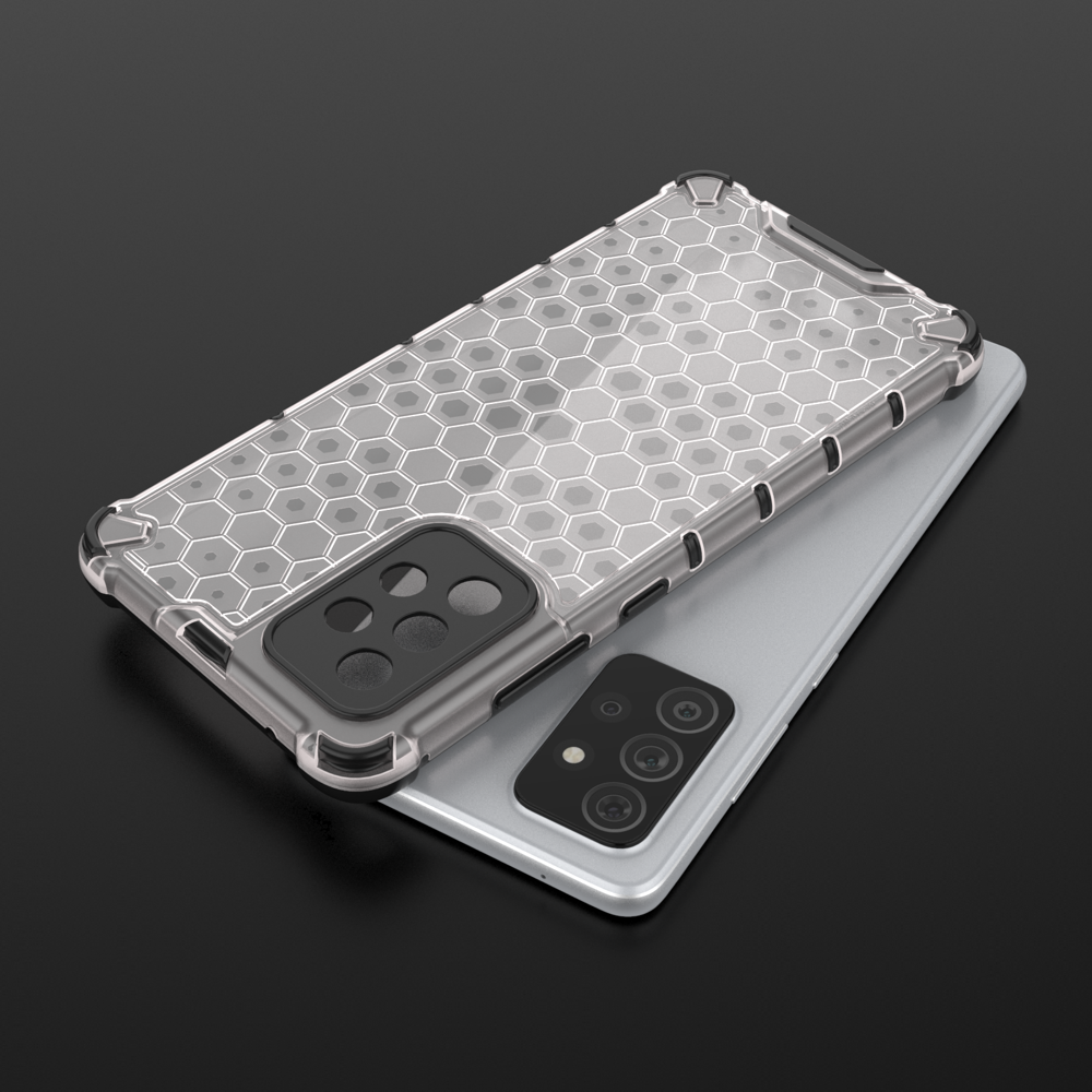 Pokrowiec pancerny Honeycomb zielony Samsung Galaxy A72 4G / 8 Pokrowiec pancerny Honeycomb zielony Samsung Galaxy A72 4G / 8