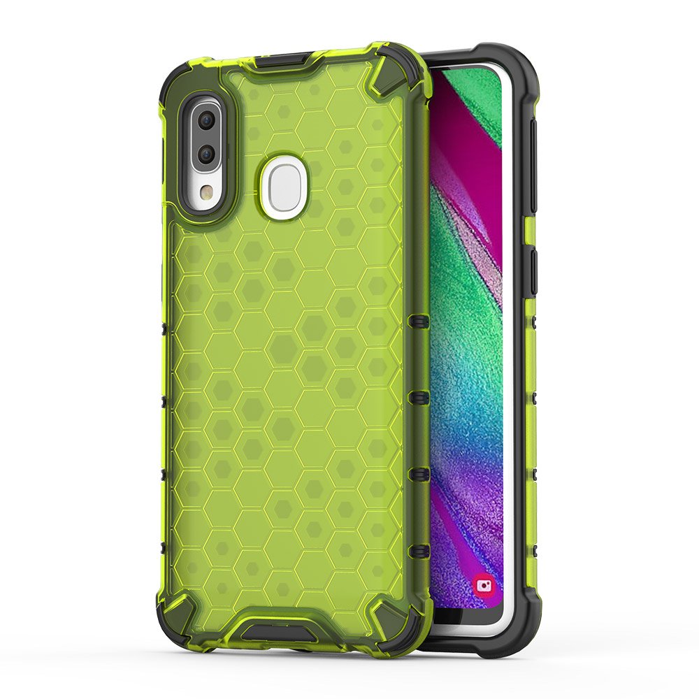 Pokrowiec pancerny Honeycomb zielony Samsung Galaxy A40 Pokrowiec pancerny Honeycomb zielony Samsung Galaxy A40