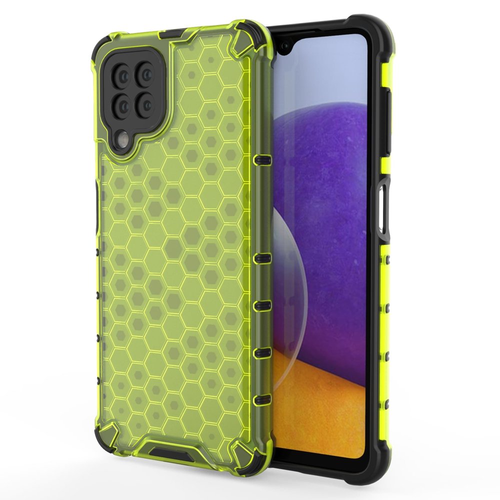 Pokrowiec pancerny Honeycomb zielony Samsung Galaxy M22