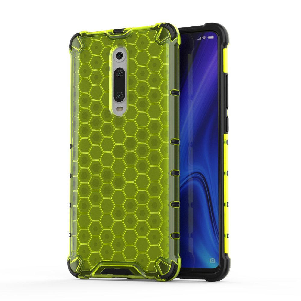 Pokrowiec pancerny Honeycomb zielony Xiaomi Mi 9T