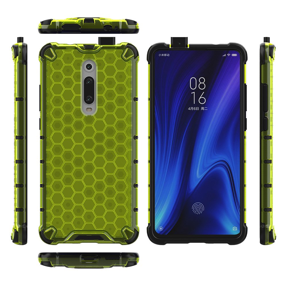 Pokrowiec pancerny Honeycomb zielony Xiaomi Mi 9T / 8