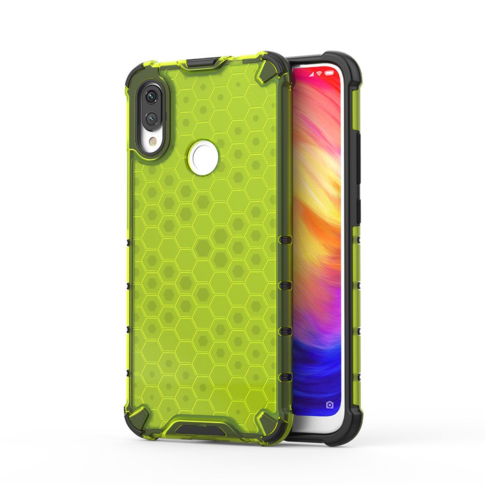 Pokrowiec pancerny Honeycomb zielony Xiaomi Redmi Note 7