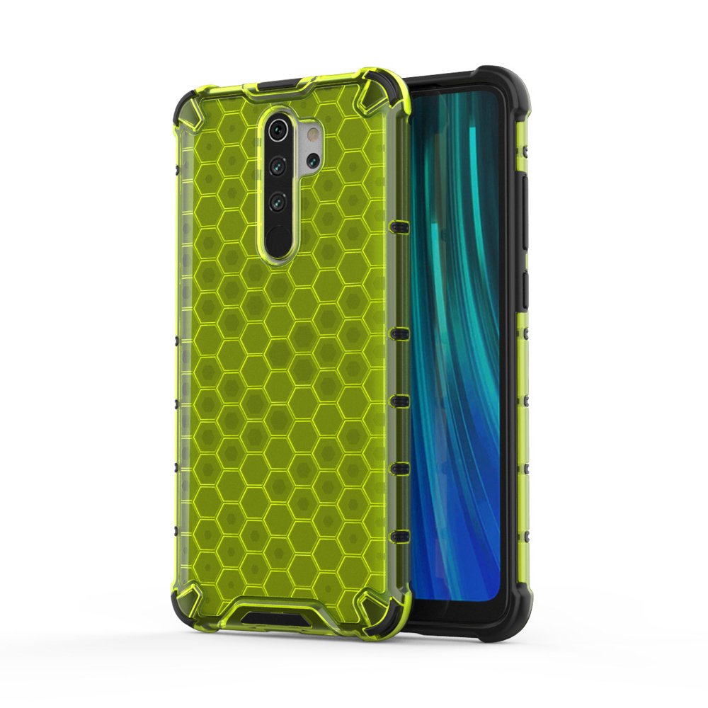 Pokrowiec pancerny Honeycomb zielony Xiaomi Redmi Note 8 Pro Pokrowiec pancerny Honeycomb zielony Xiaomi Redmi Note 8 Pro
