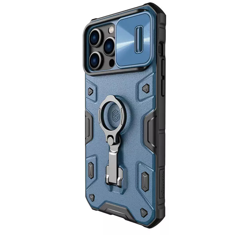 Pokrowiec pancerny Nillkin CamShield Armor niebieski Apple iPhone 14 Pro / 4