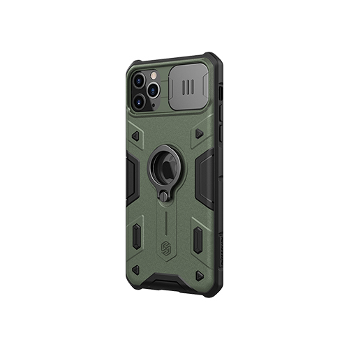 Pokrowiec pancerny Nillkin CamShield Armor zielony Apple iPhone 11 Pro / 2