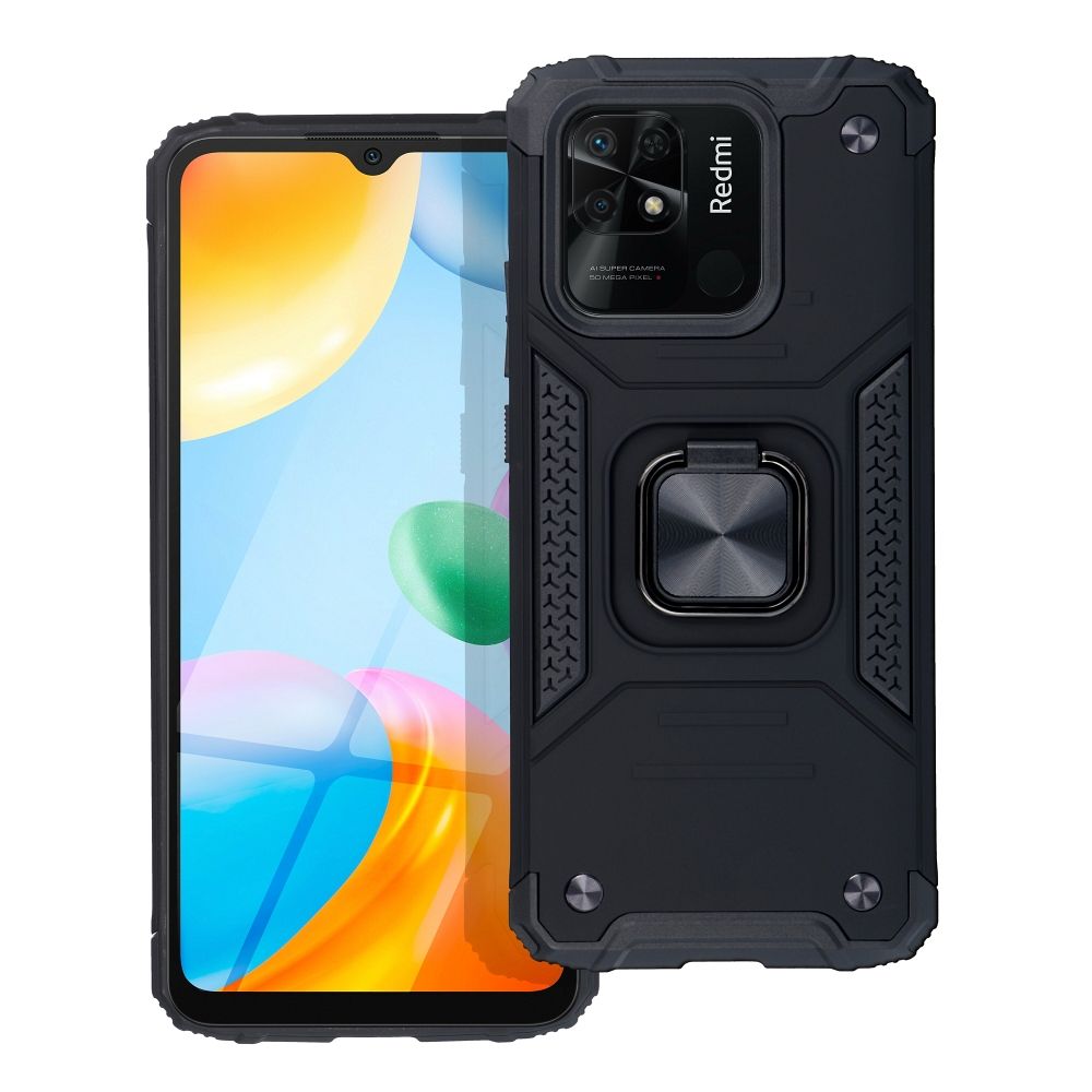 Pokrowiec pancerny Nitro czarny Xiaomi Redmi 10C