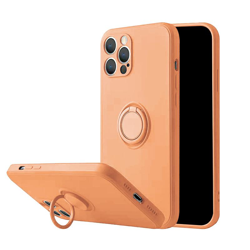 Pokrowiec pancerny Pastel Ring pomaraczowy Apple iPhone 12 Mini / 2