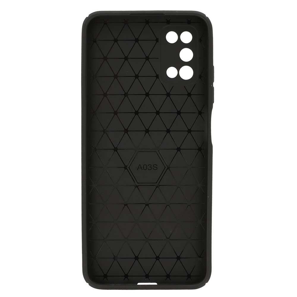Pokrowiec pancerny Ring Lens Case czarny Samsung A02S / 7