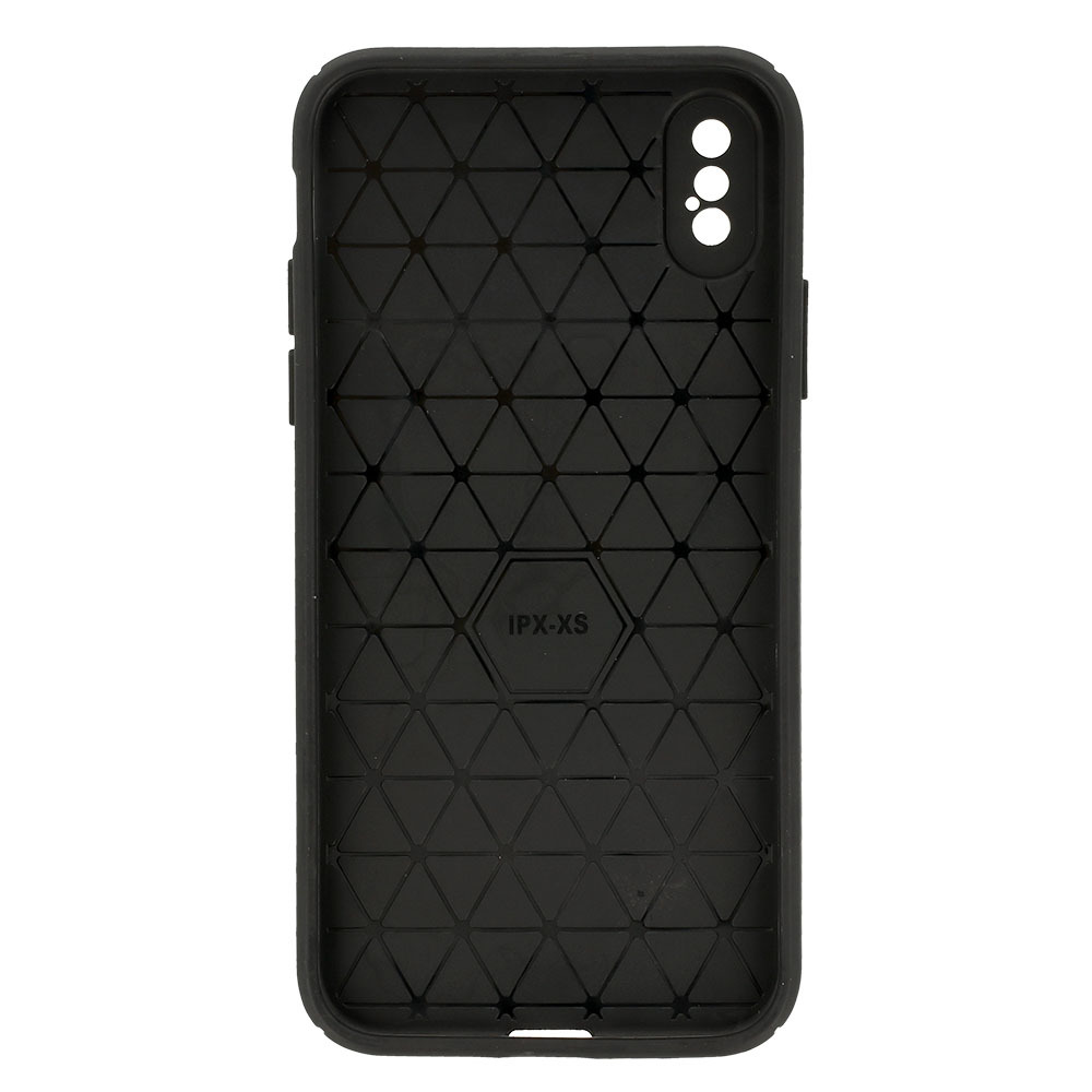 Pokrowiec pancerny Ring Lens Case czerwony Apple iPhone X / 7