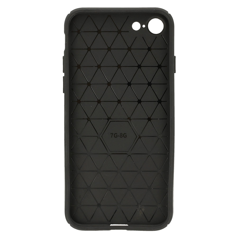 Pokrowiec pancerny Ring Lens Case granatowy Apple iPhone 8 / 7