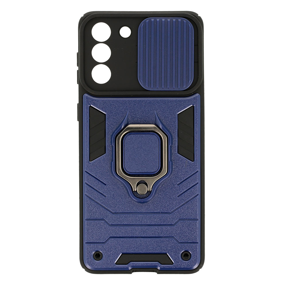 Pokrowiec pancerny Ring Lens Case granatowy Samsung s21 Plus / 6