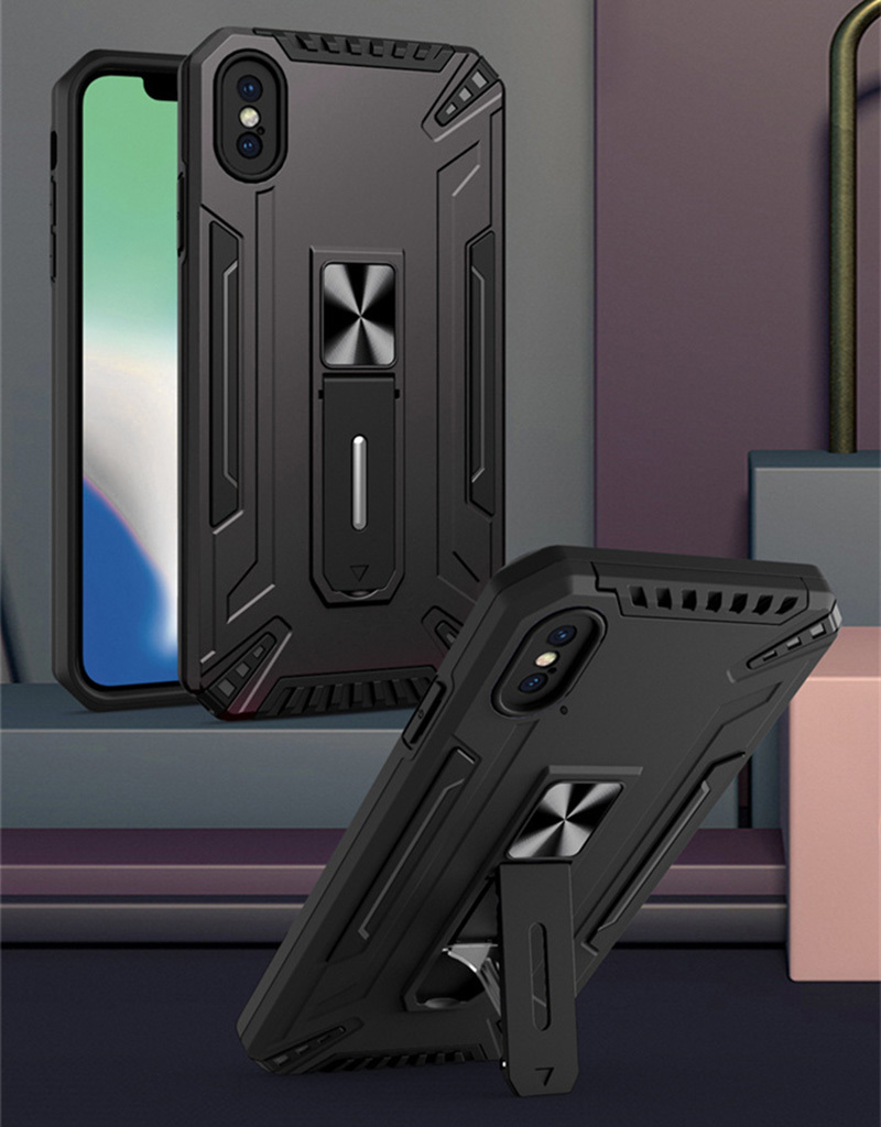 Pokrowiec pancerny Shock Armor Case czarny Samsung Galaxy S22 Ultra / 9