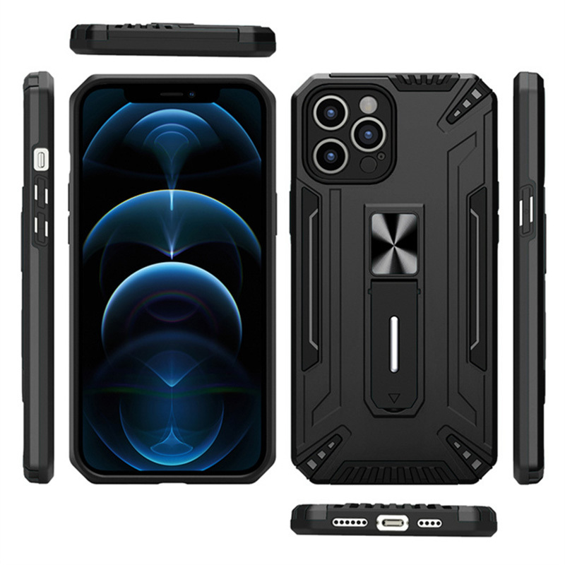 Pokrowiec pancerny Shock Armor Case czarny Xiaomi Redmi Note 8 Pro / 10