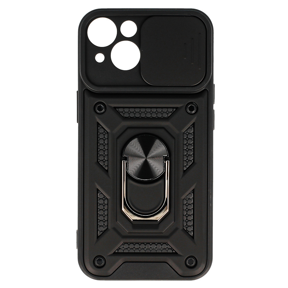 Pokrowiec pancerny Slide Camera Armor Case czarny Apple iPhone 15 / 2