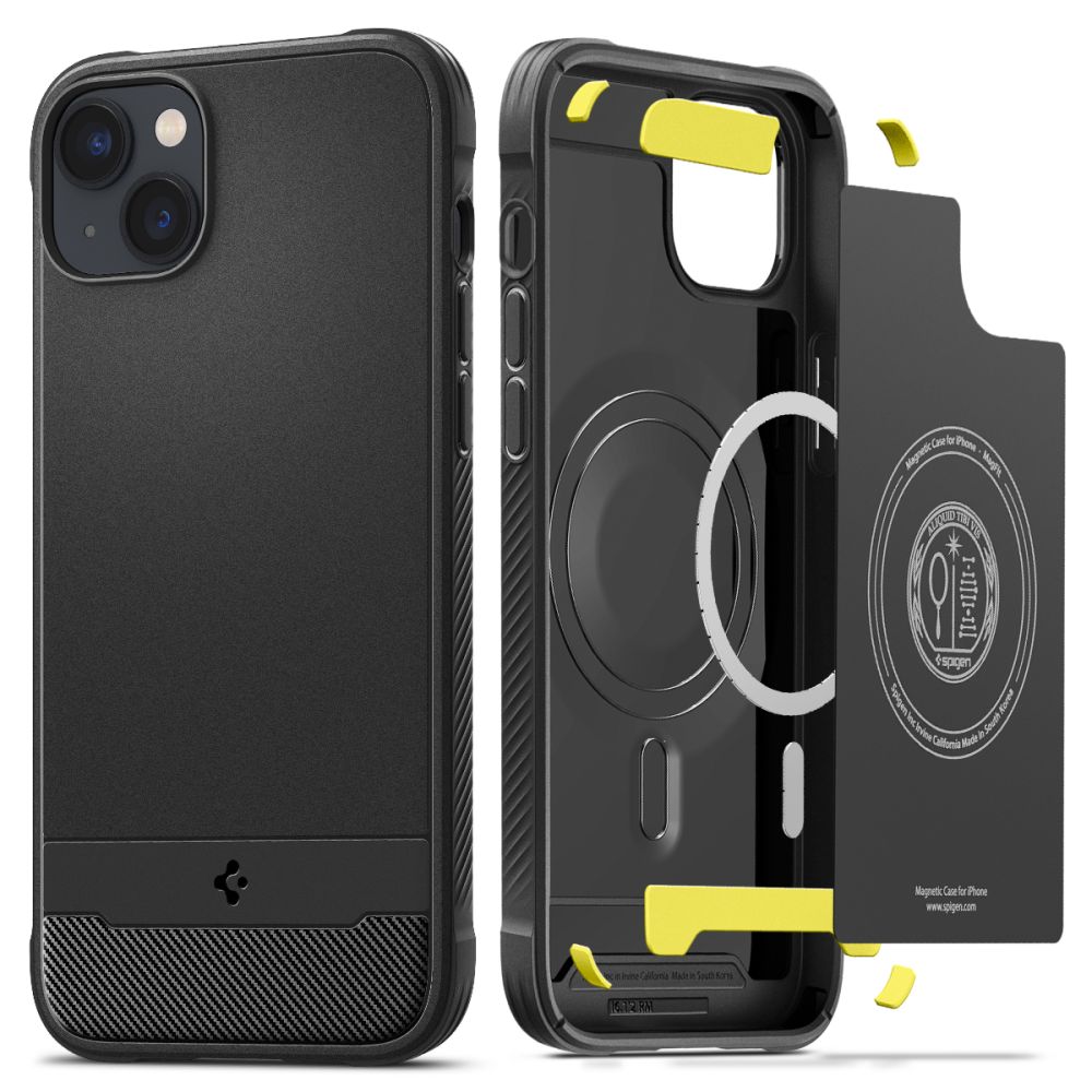 Pokrowiec pancerny Spigen Rugged Armor czarny Apple iPhone 15 Plus Pokrowiec pancerny Spigen Rugged Armor czarny Apple iPhone 15 Plus