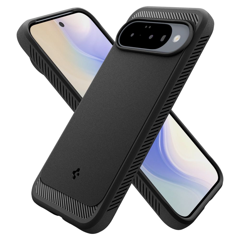 Pokrowiec pancerny Spigen Rugged Armor czarny Google Pixel 10 / 10