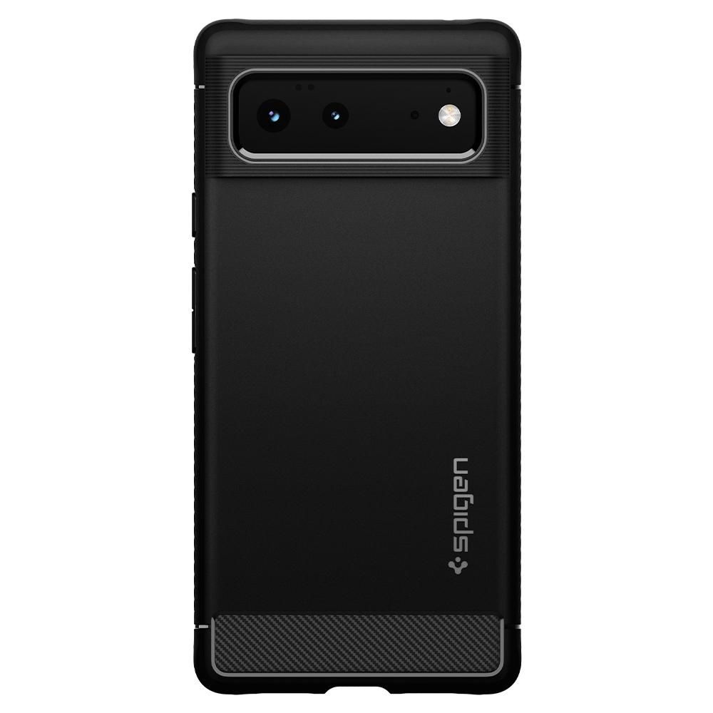 Pokrowiec pancerny Spigen Rugged Armor czarny Google Pixel 6 / 8
