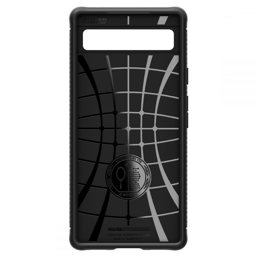 Pokrowiec pancerny Spigen Rugged Armor czarny Google Pixel 6a / 3