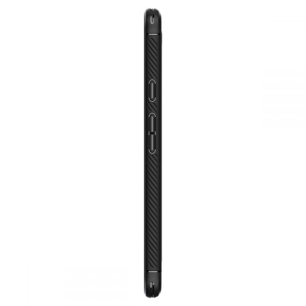 Pokrowiec pancerny Spigen Rugged Armor czarny Google Pixel 6a / 5