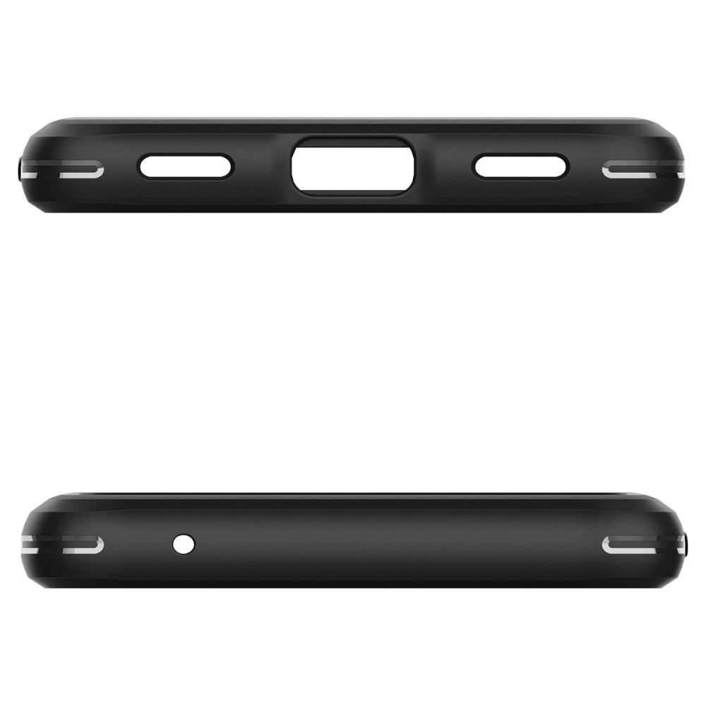 Pokrowiec pancerny Spigen Rugged Armor czarny Google Pixel 6a / 6