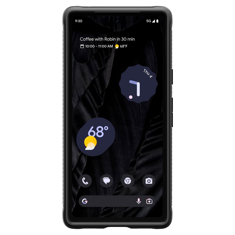 Pokrowiec pancerny Spigen Rugged Armor czarny Google Pixel 7A / 3