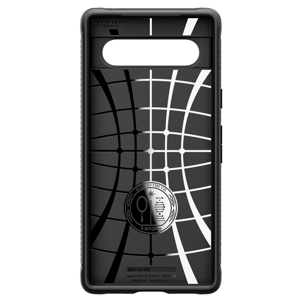 Pokrowiec pancerny Spigen Rugged Armor czarny Google Pixel 7A / 4