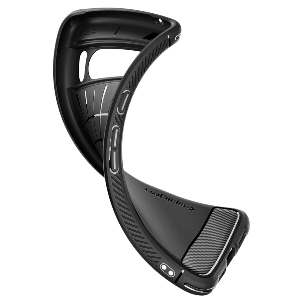 Pokrowiec pancerny Spigen Rugged Armor czarny Google Pixel 8 Pro / 10