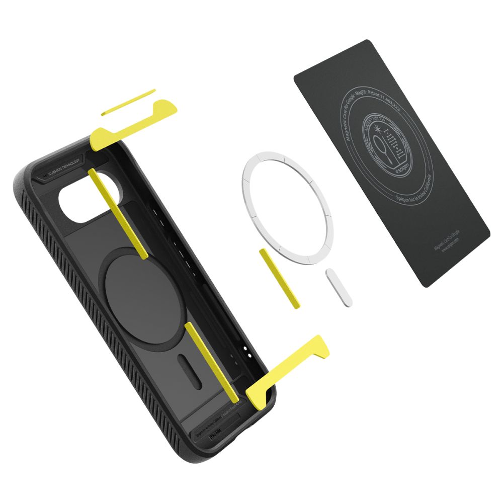 Pokrowiec pancerny Spigen Rugged Armor czarny Google Pixel 9A / 8