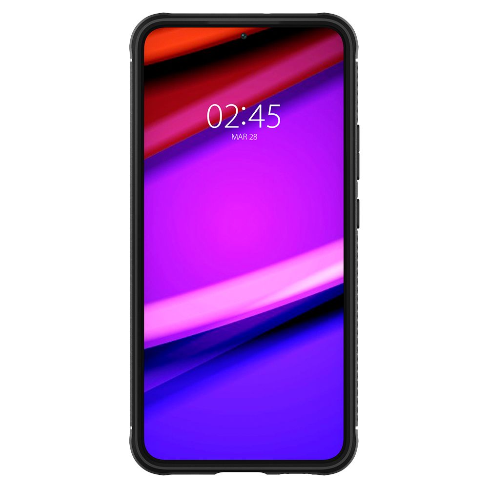 Pokrowiec pancerny Spigen Rugged Armor czarny Samsung Galaxy S22 / 3